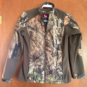 Field & Stream Women's Camouflage and Brown Utility Jacket